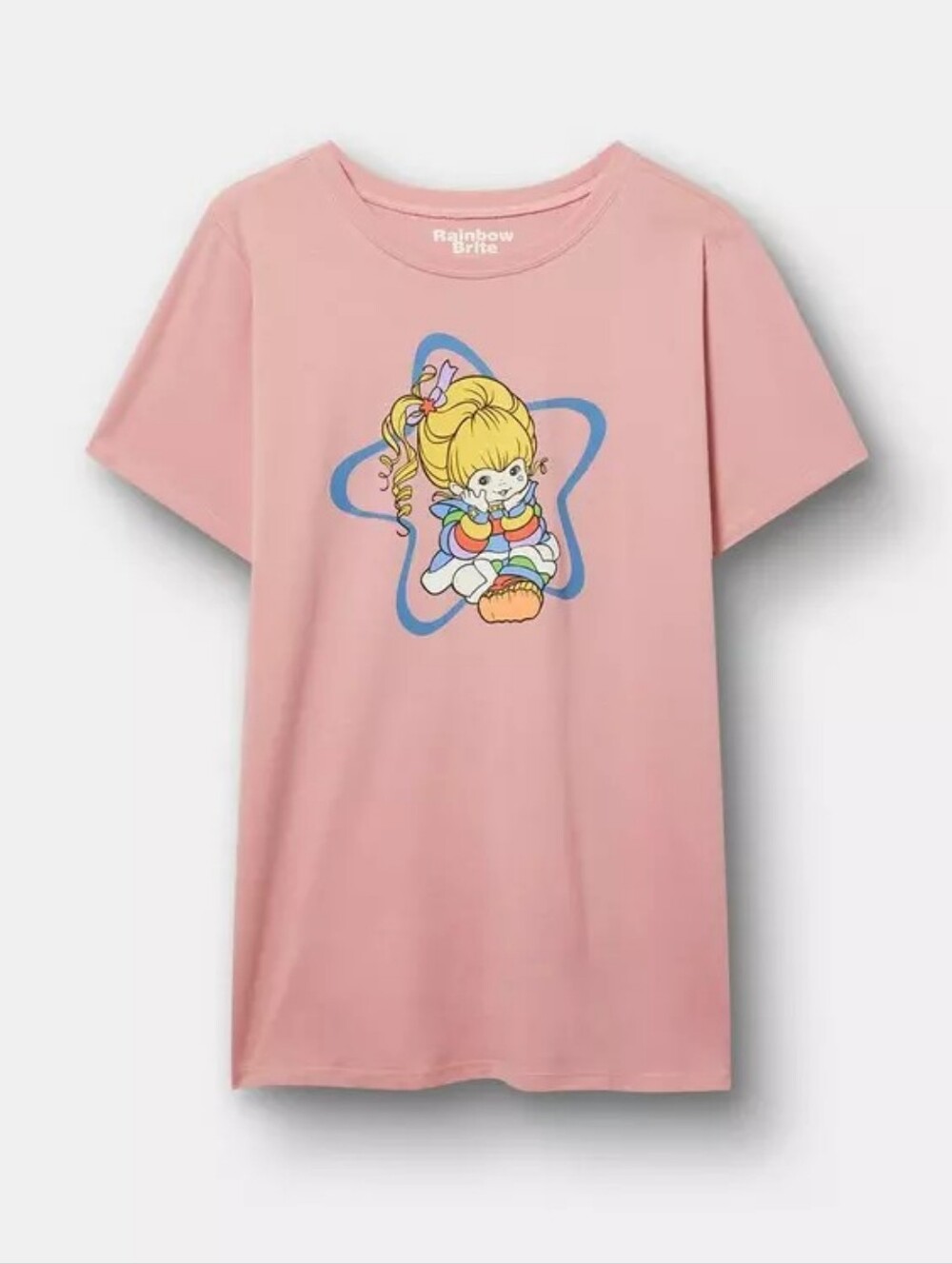 NWT Torrid Rainbow Brite Classic Cotton Jersey Tee 1X (14-16)